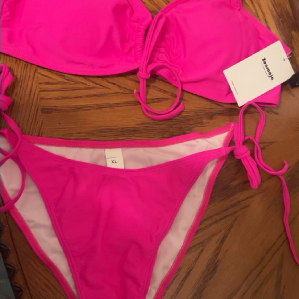 Zara Pink Bikini Set